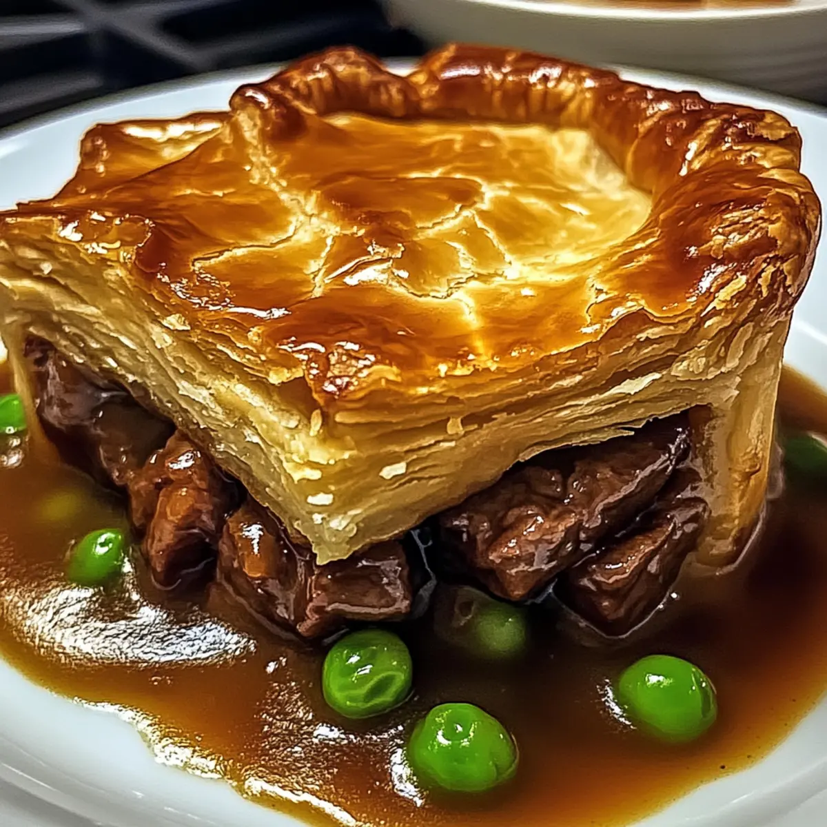 Hausgemachte Steak- und Guinness-Pastete leicht gemacht
