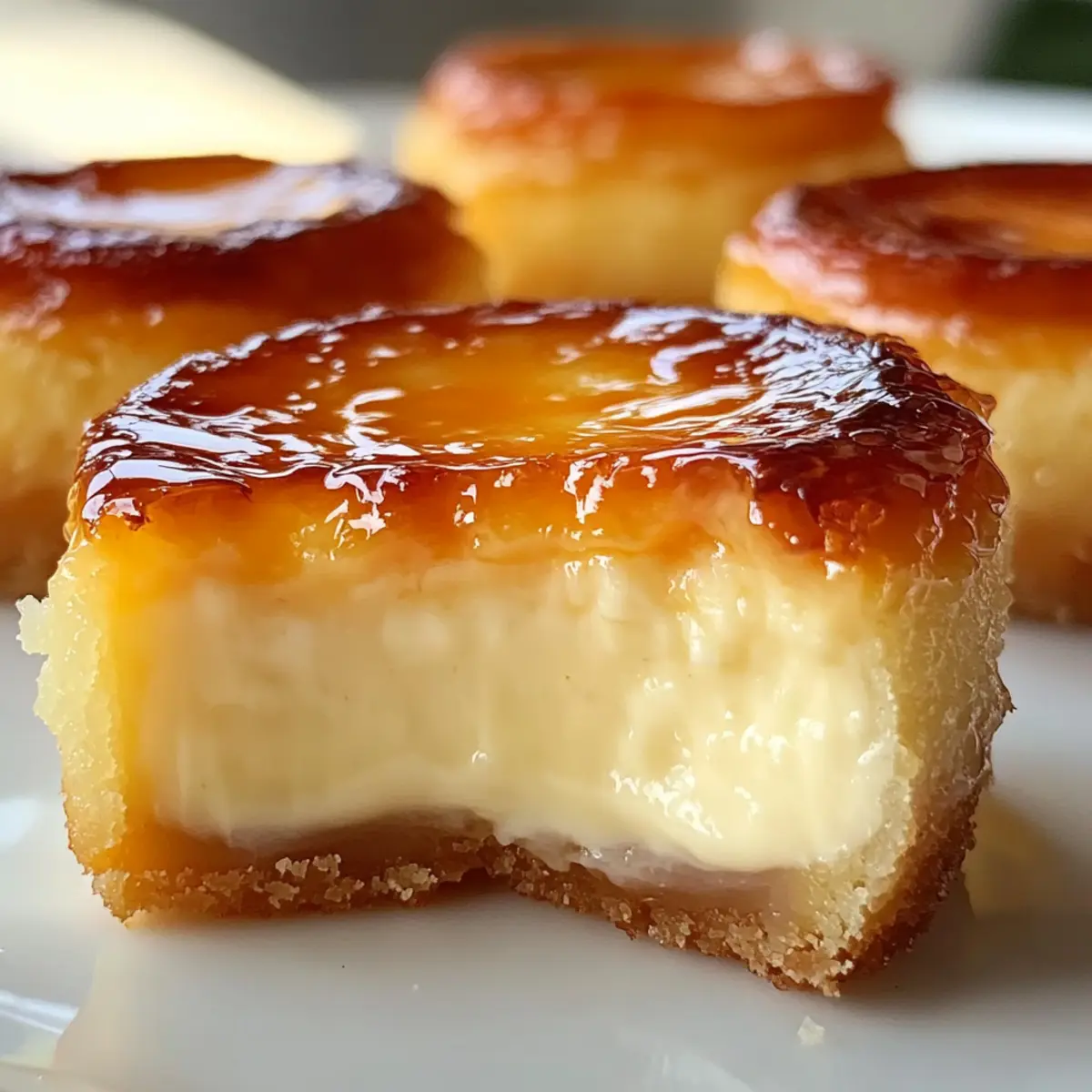 Mini Crème Brûlée Käsekuchen für süße Momente