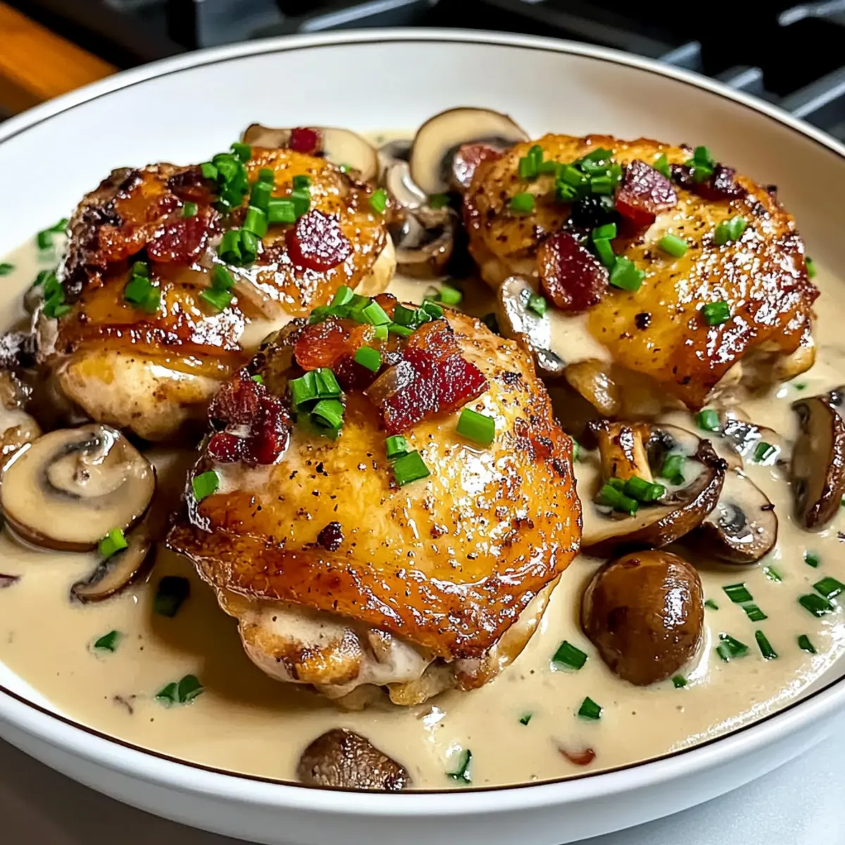 Pilz-Hühnchen: Einfach, schnell und glutenfrei