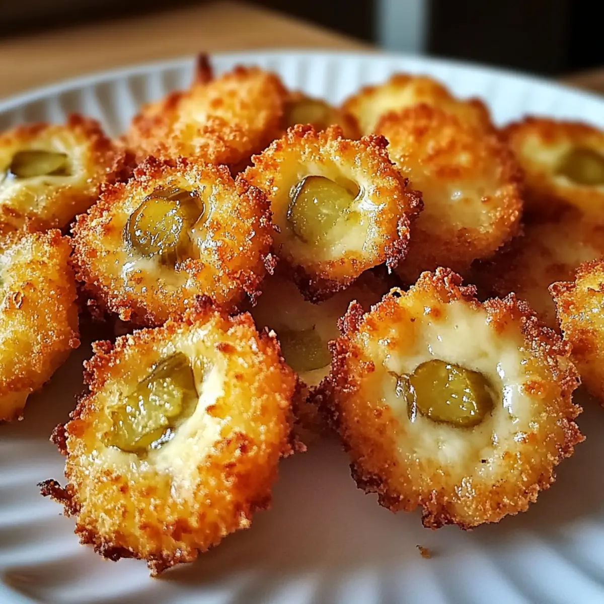 Gurkenkäsebissen: Knusprige, glutenfreundliche Snacks