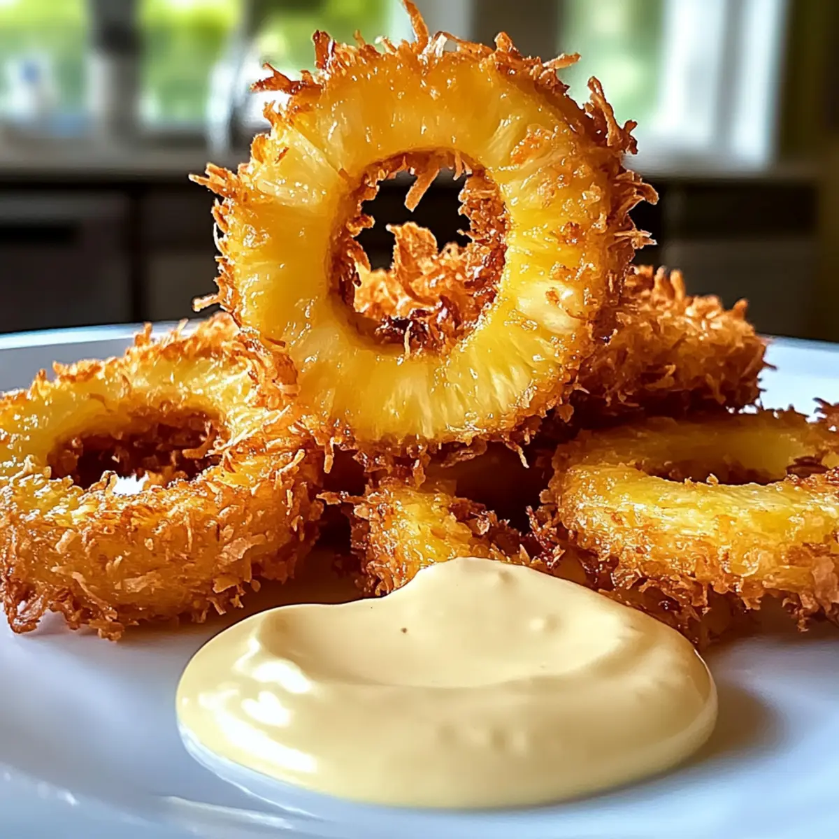 Rum-getränktes gebratenes Ananas für tropischen Genuss