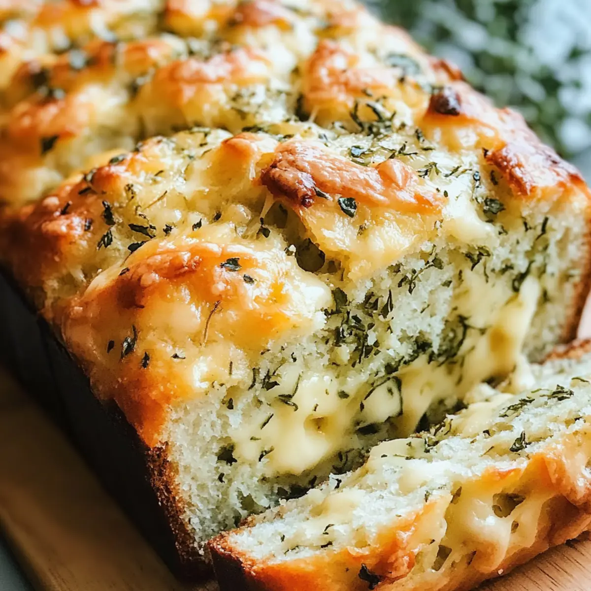 Herzhafter Kräuter- und Käse-Schnellbrot für jeden Anlass