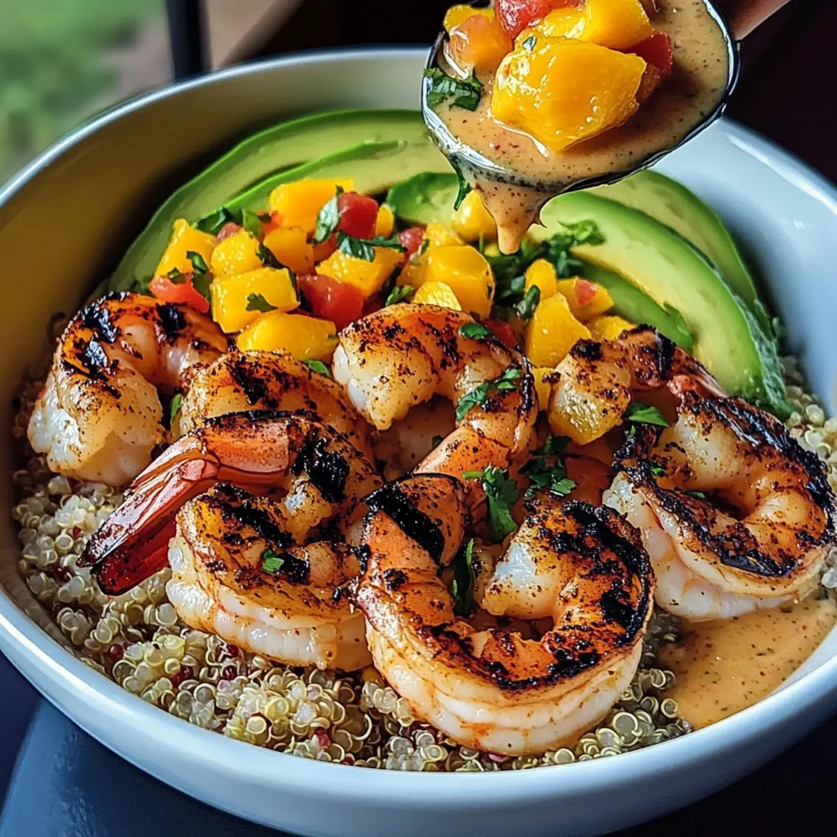 Garnelen und Avocado: Tropische Bowl für jeden Tag