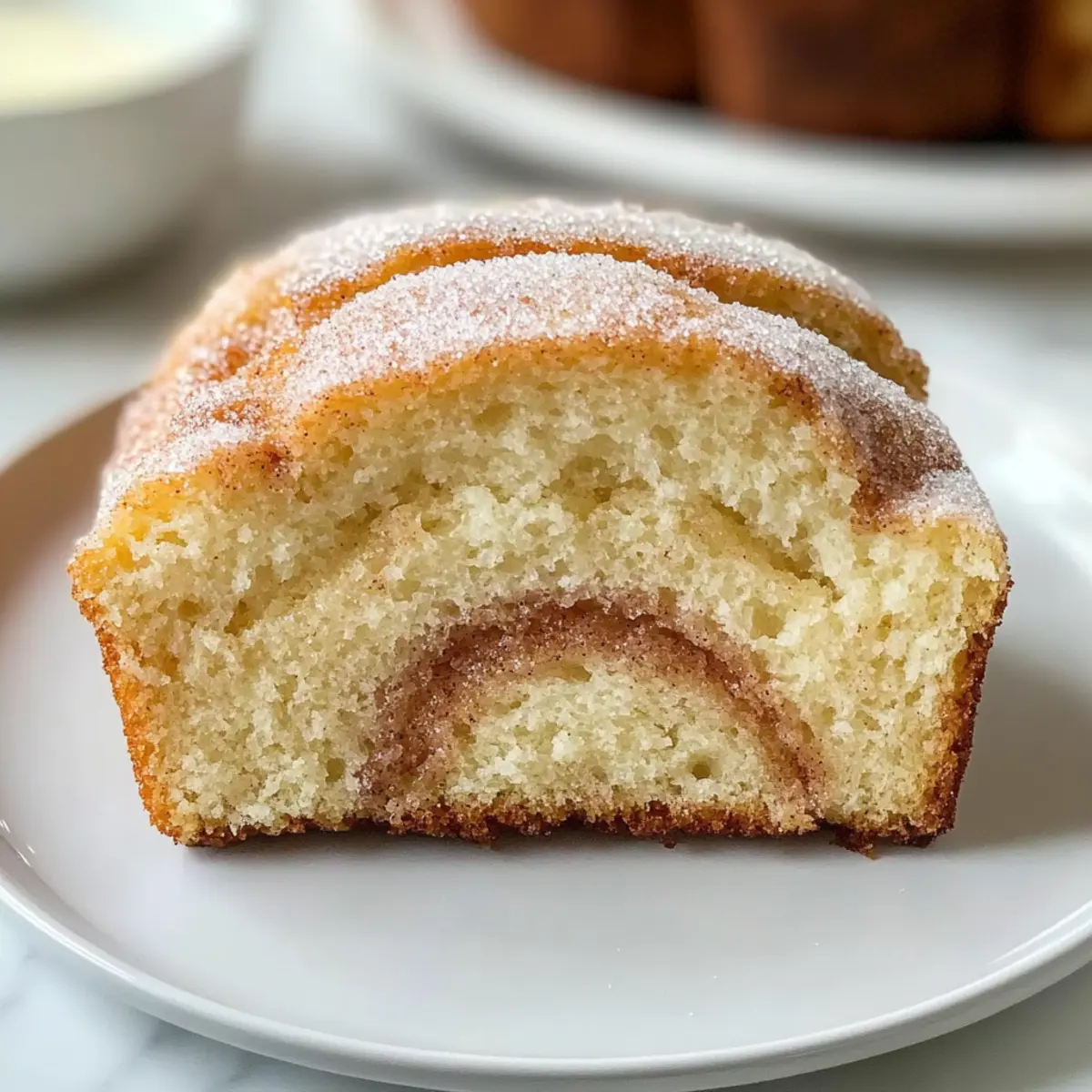 Weiche Zimt-Zucker-Donut-Brot für jeden Anlass