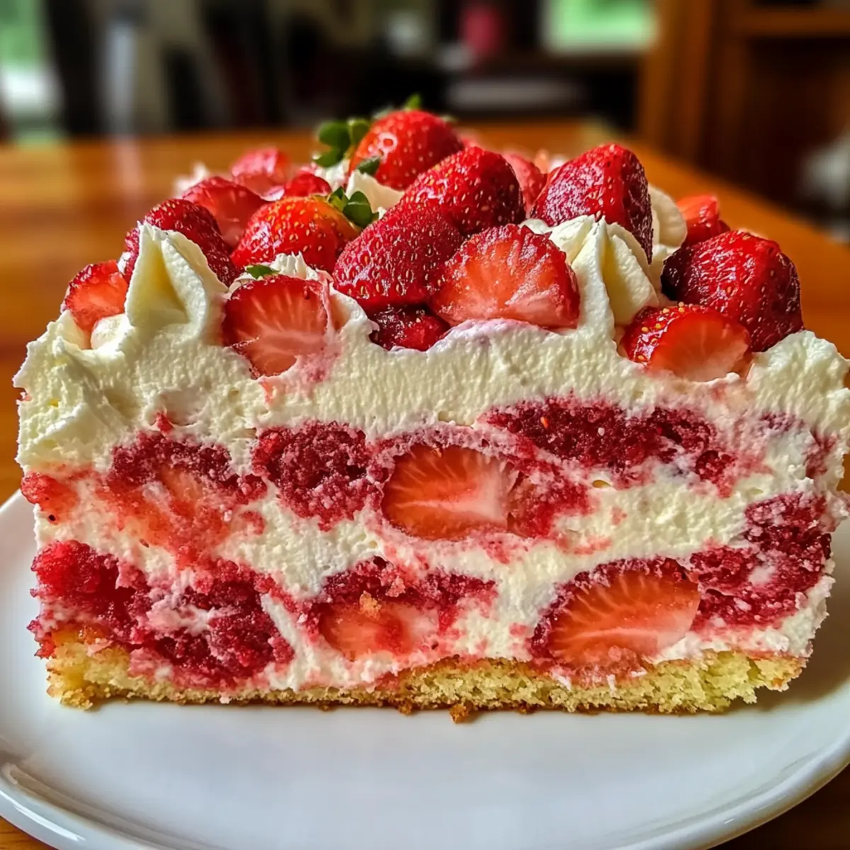 Erdbeer-Erdbeben-Kuchen für jeden Anlass