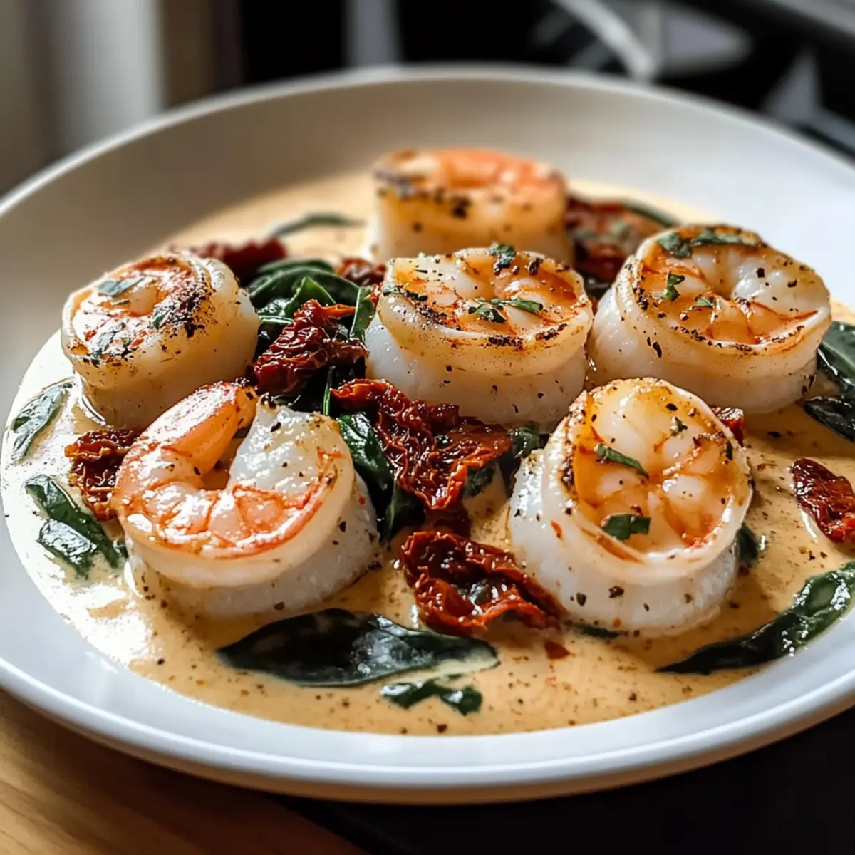 Toskanische Garnelen und Jakobsmuscheln in 20 Minuten