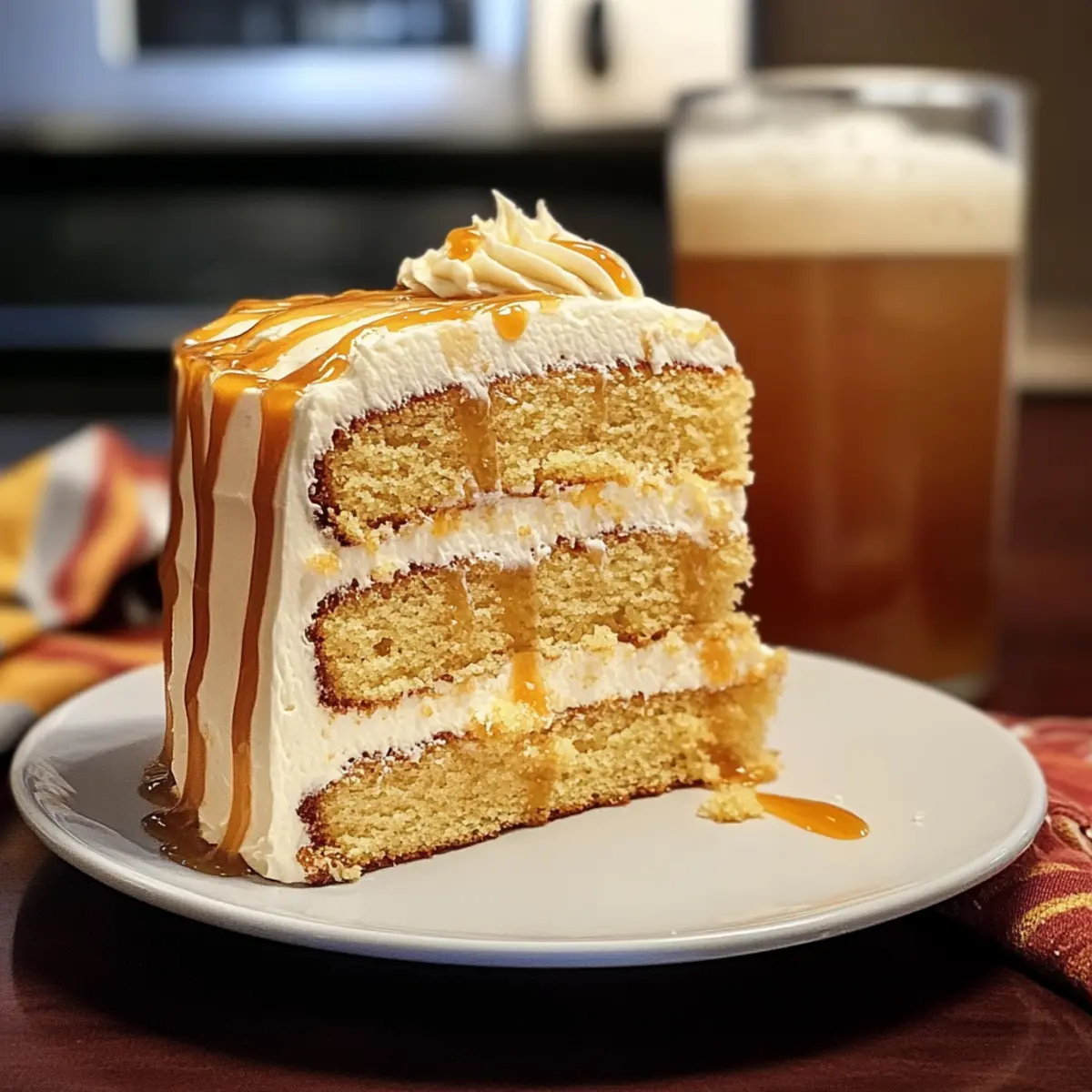 Butterbier-Sahnetorte: Süßes Vergnügen für Genießer