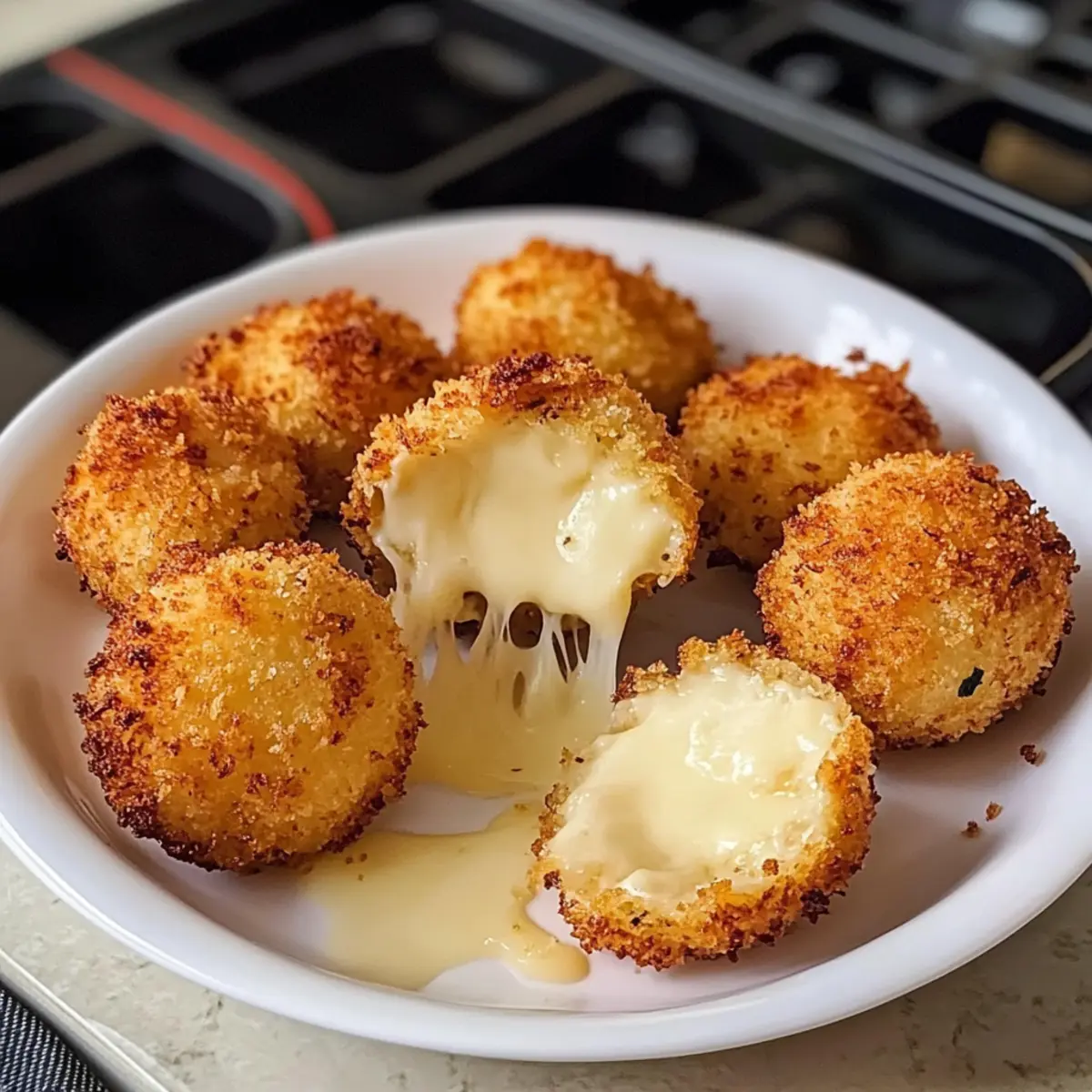 Luftgebackener Babybel Käse – Knuspriger Genuss!