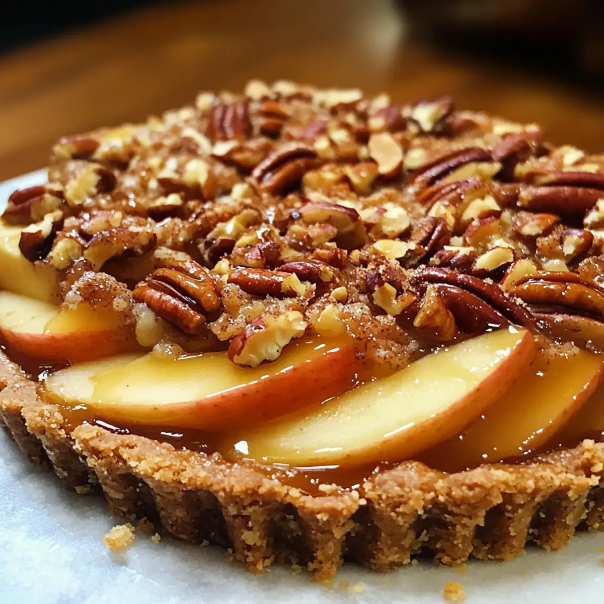 Karamell-Apfel-Torte: Glutenfreier Genuss für den Herbst