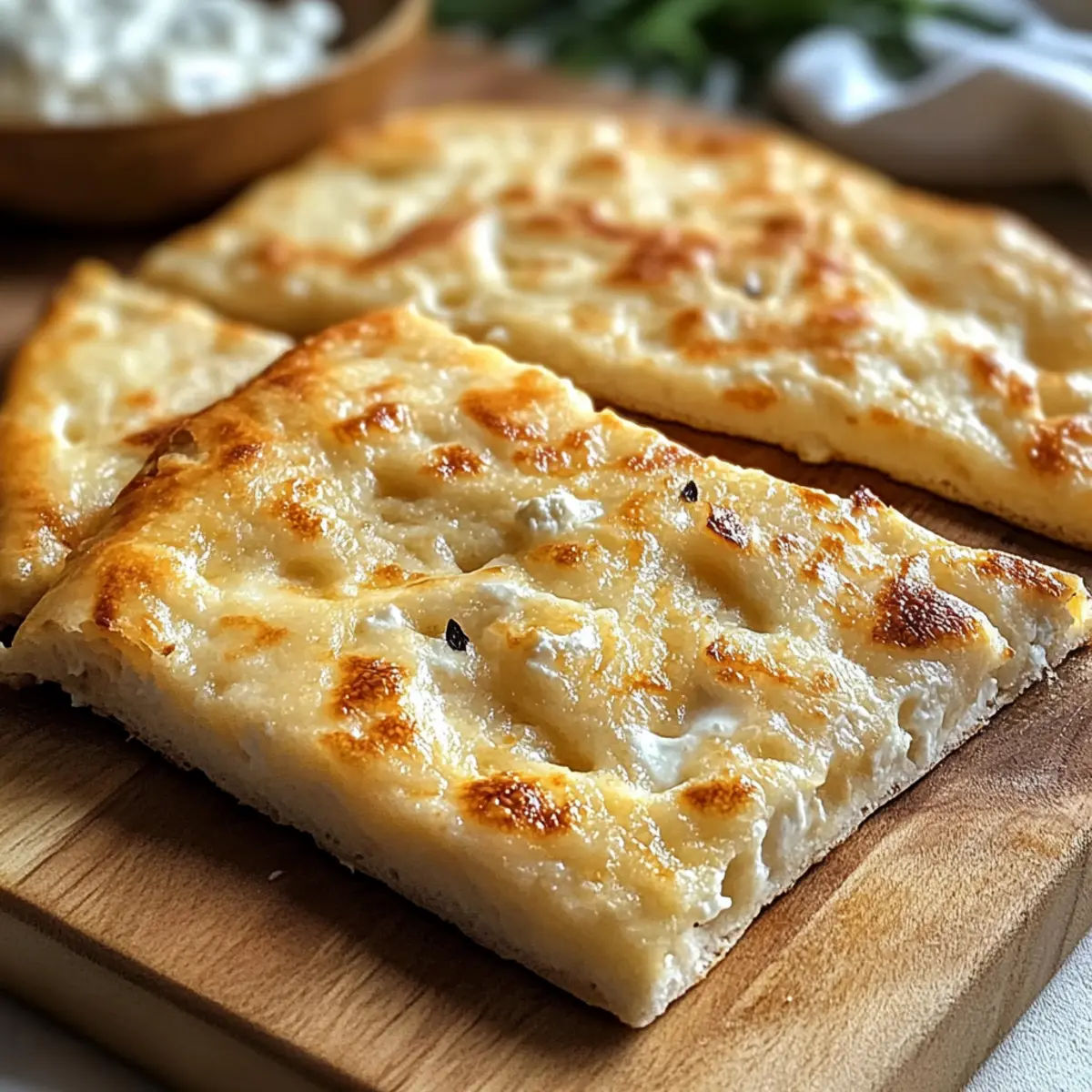 Hüttenkäse-Fladenbrot: Low-Carb Genuss für Jeden