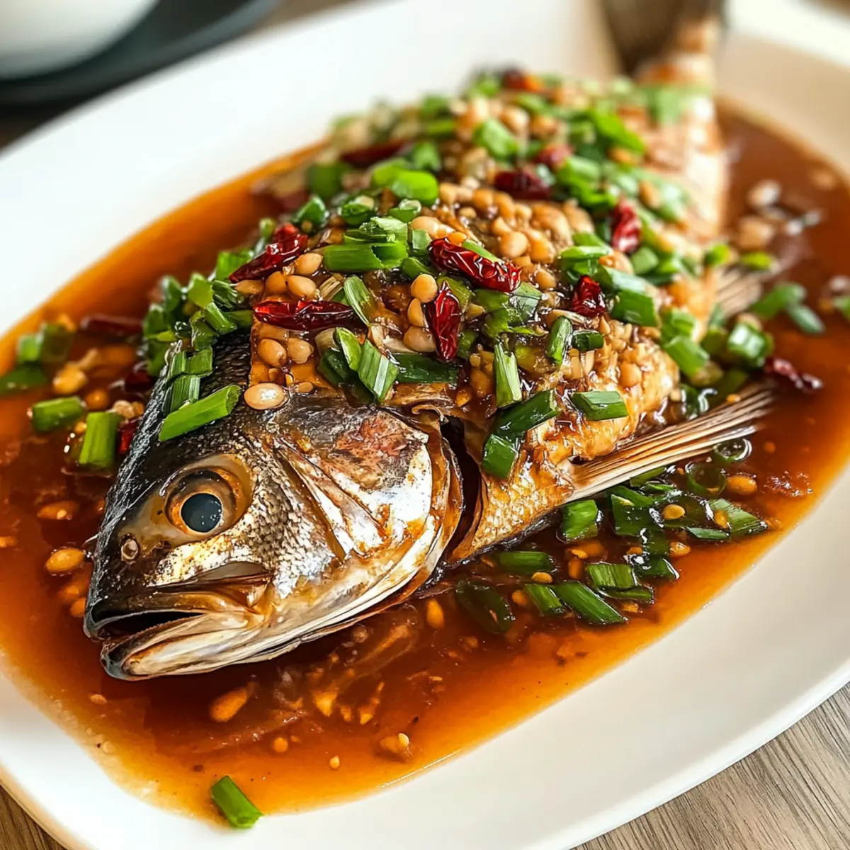 Fisch mit Chili-Bohnen-Sauce für einen Genussmoment
