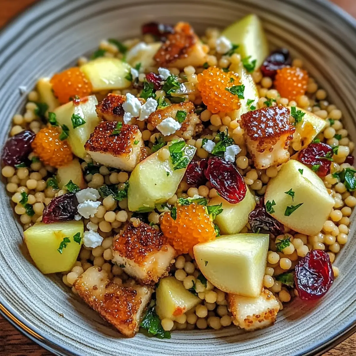 Honig Herbst Perlen Couscous Salat für den perfekten Genuss