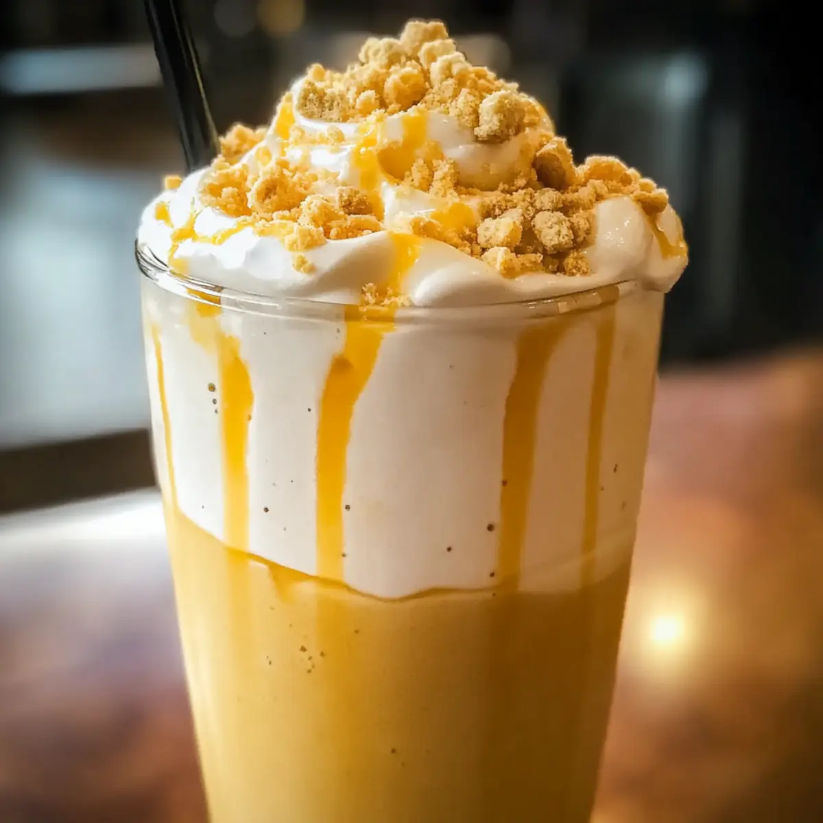 Zitronen-Meringue-Frappe für den perfekten Sommer