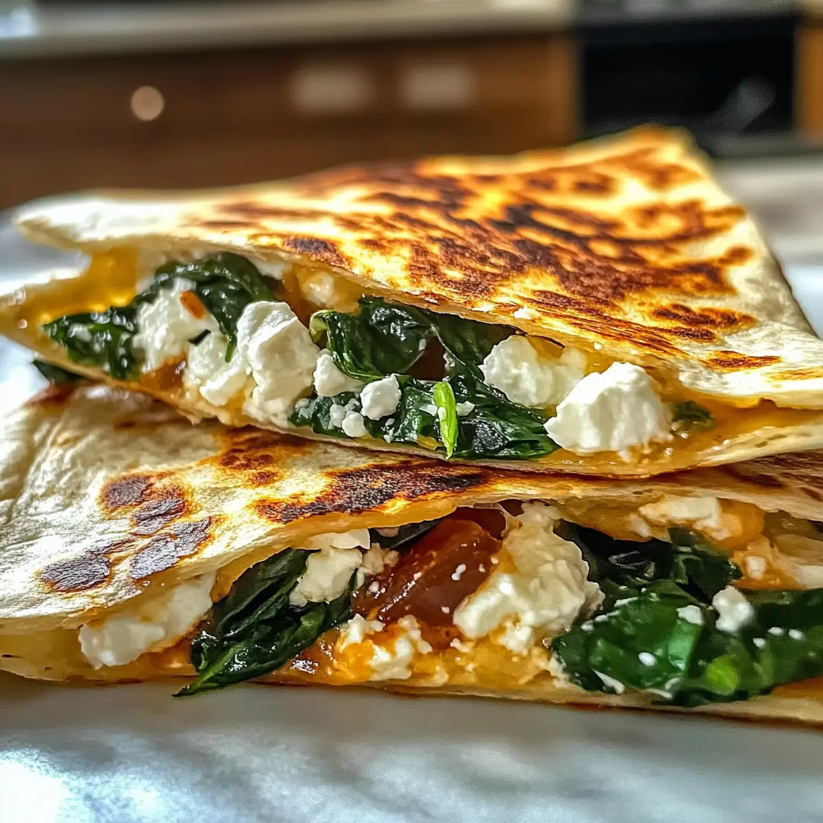 Mittelmeer Quesadillas: Schnell und Lecker genießen