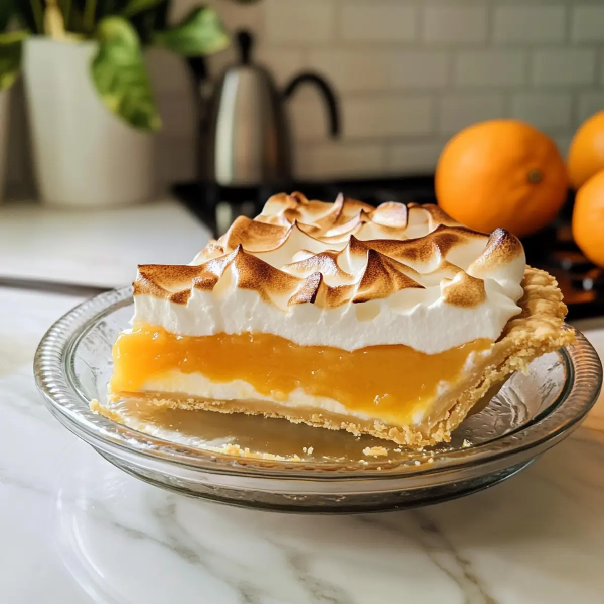 Orangen-Meringue-Torte: Himmlisch leicht und frisch