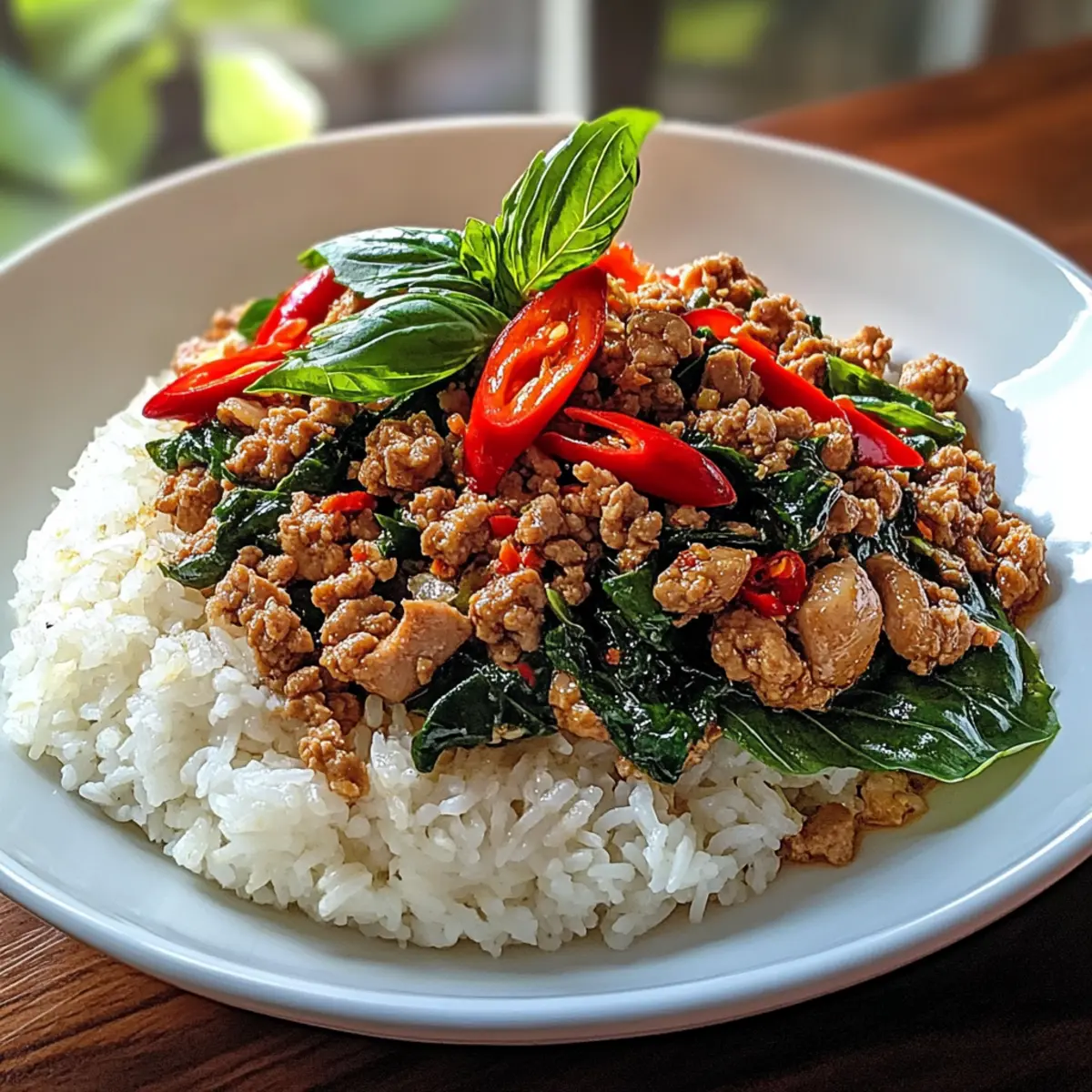 Pad Kra Pao – Schnelle Thai-Basilikum-Pfanne