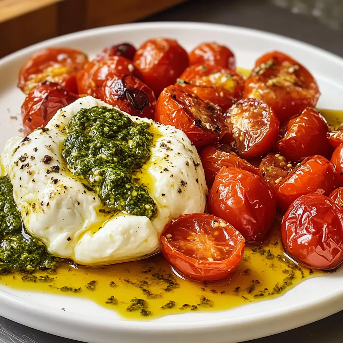 Pesto-gefüllte Burrata-Bomben einfach selbst machen