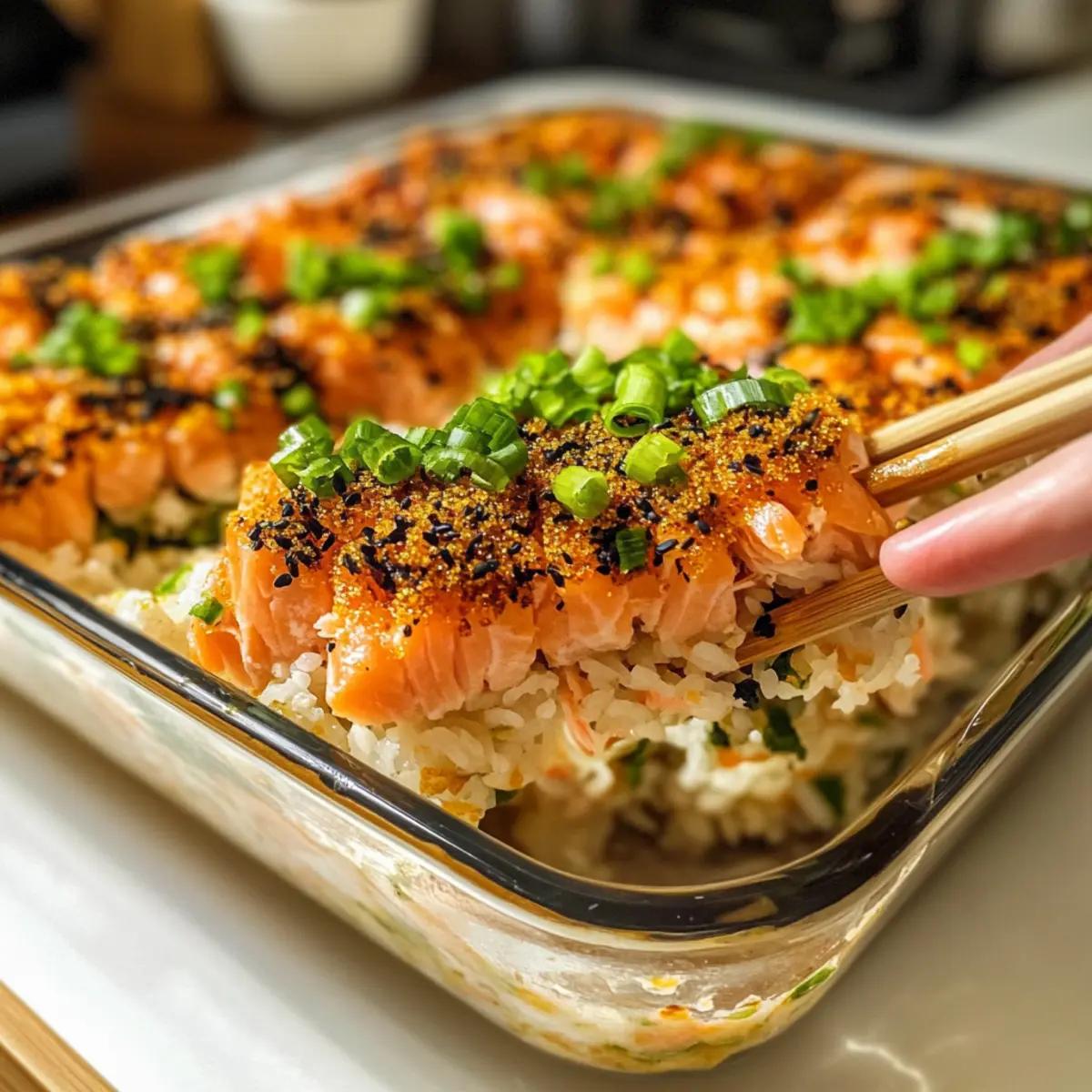 Lachs Sushi Auflauf – Einfach und Köstlich Zuhause