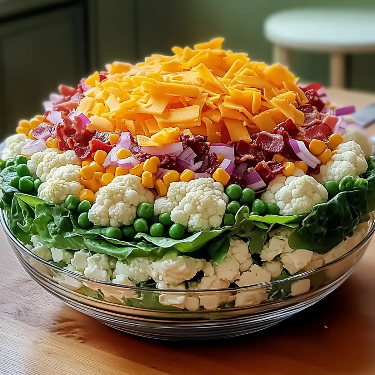 Sieben-Lagen-Salat – Der perfekte Partysnack