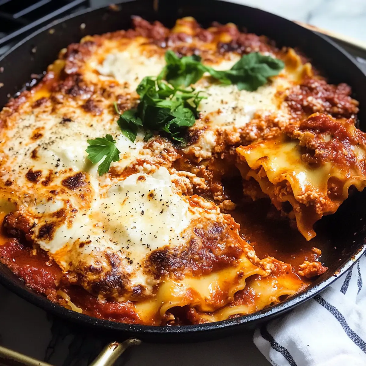 Pfannenlasagne Schnell Zubereitet für Jeden Abend