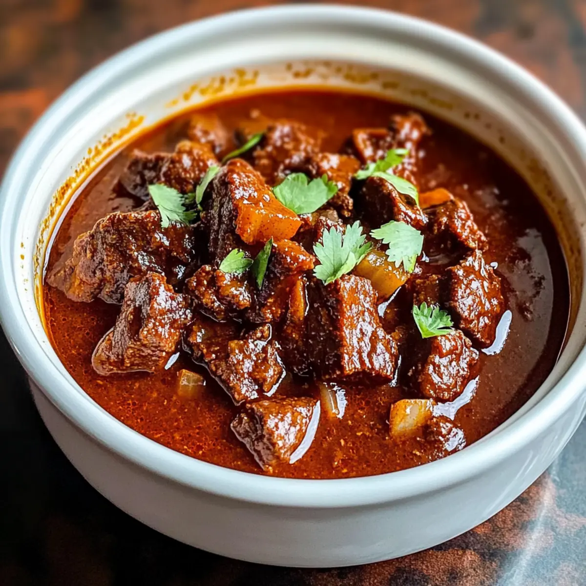 Schmorgericht Chili Colorado im Slow Cooker