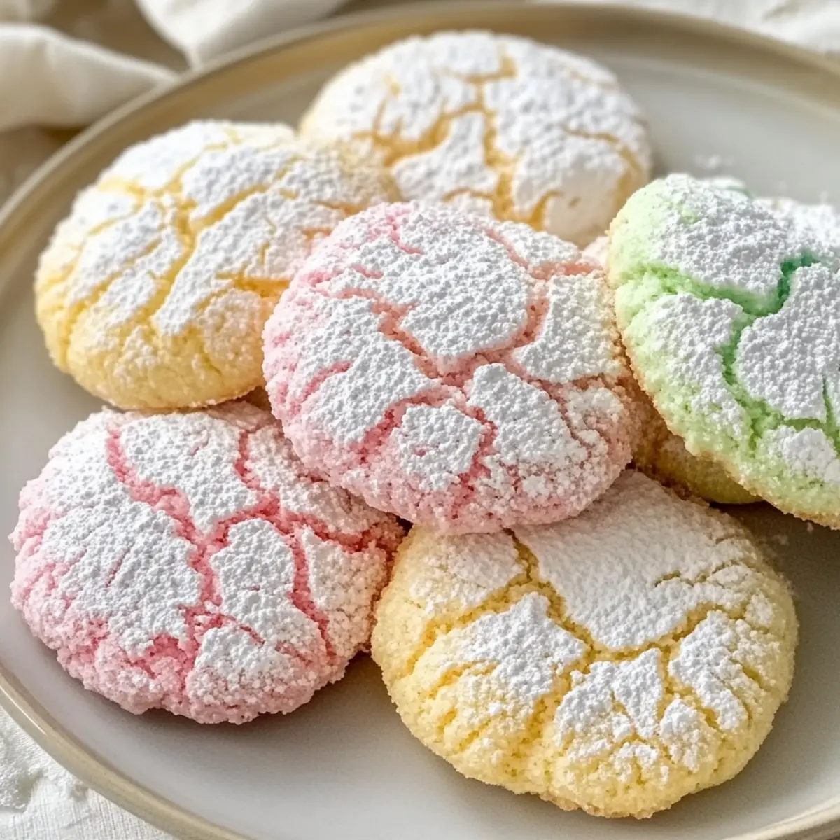 Frühlingsfältige Kekse für vergnügliche Momente