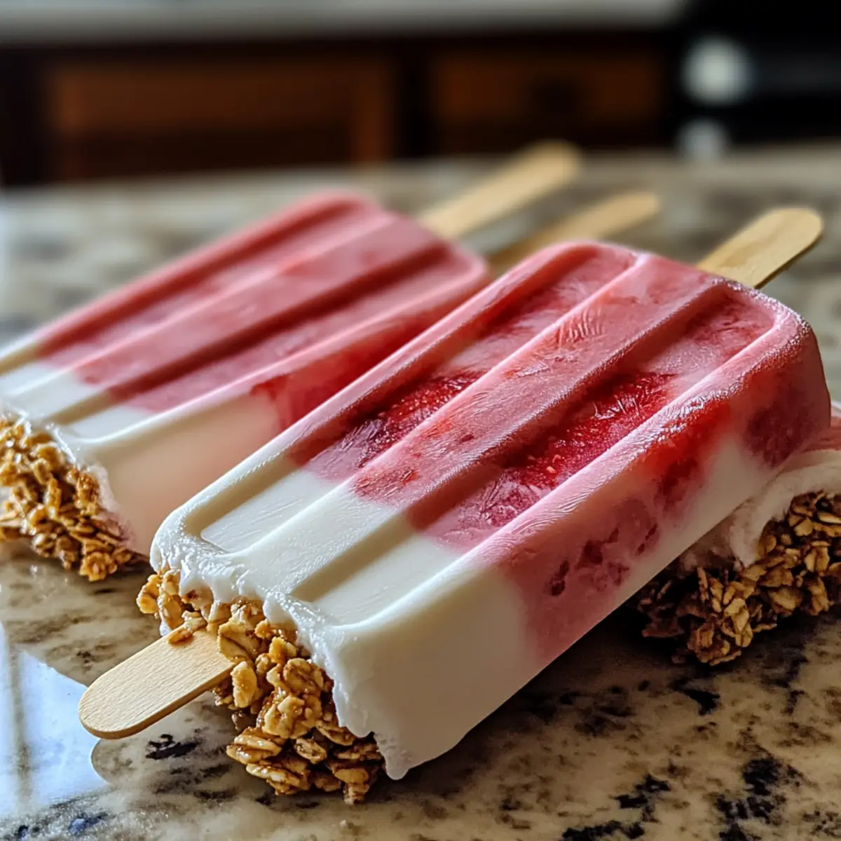 Erdbeerjoghurt-Riegel für den perfekten Snack