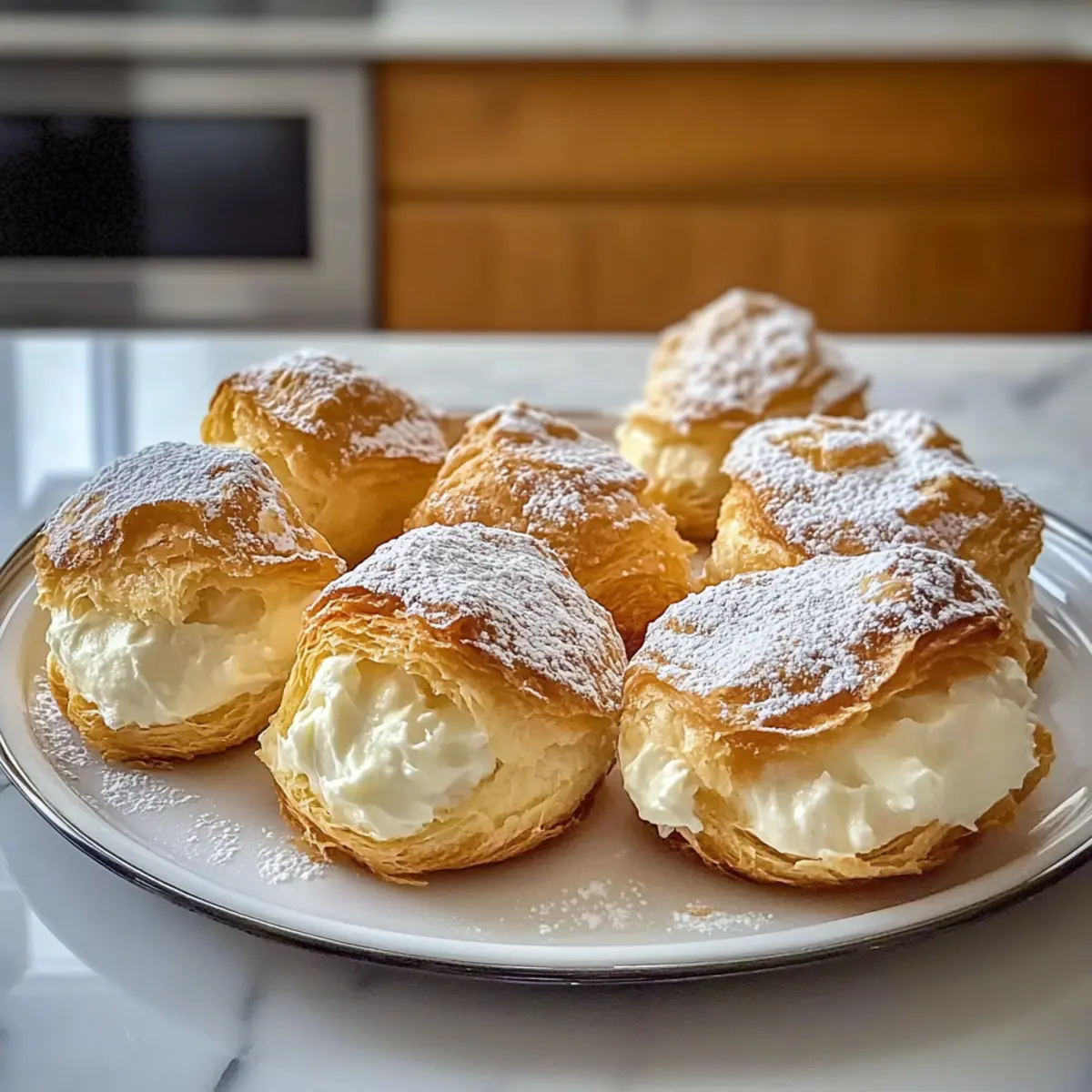 Süße Frischkäse-Puffs für den perfekten Genuss