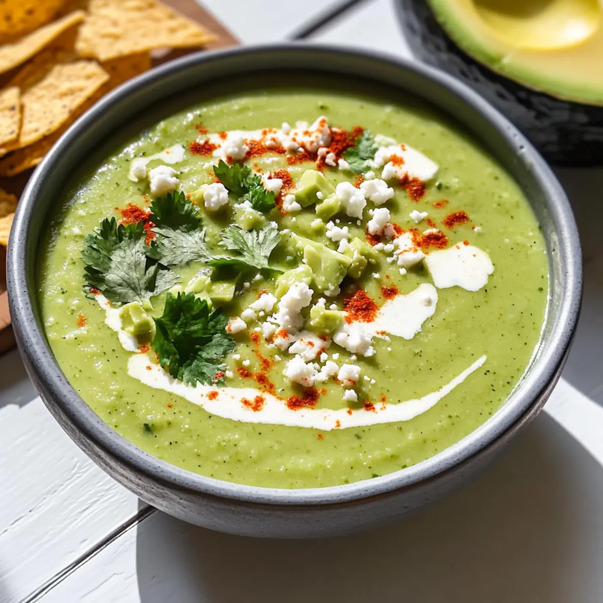 Avocado Suppe – Leckere, cremige Erfrischung