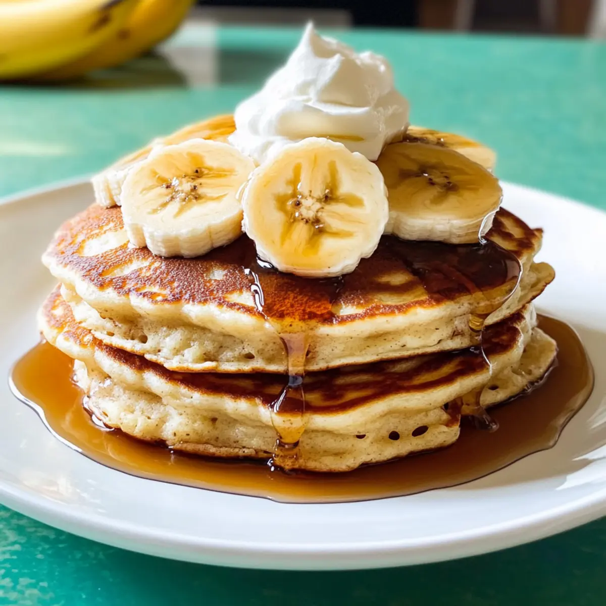 Flauschige Bananenpfannkuchen für den perfekten Morgen