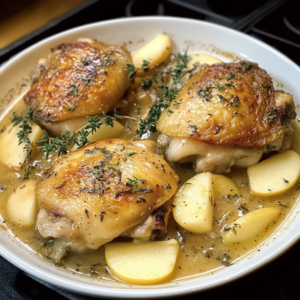 Apfelwein Hähnchen: Französisches Komfortessen genießen