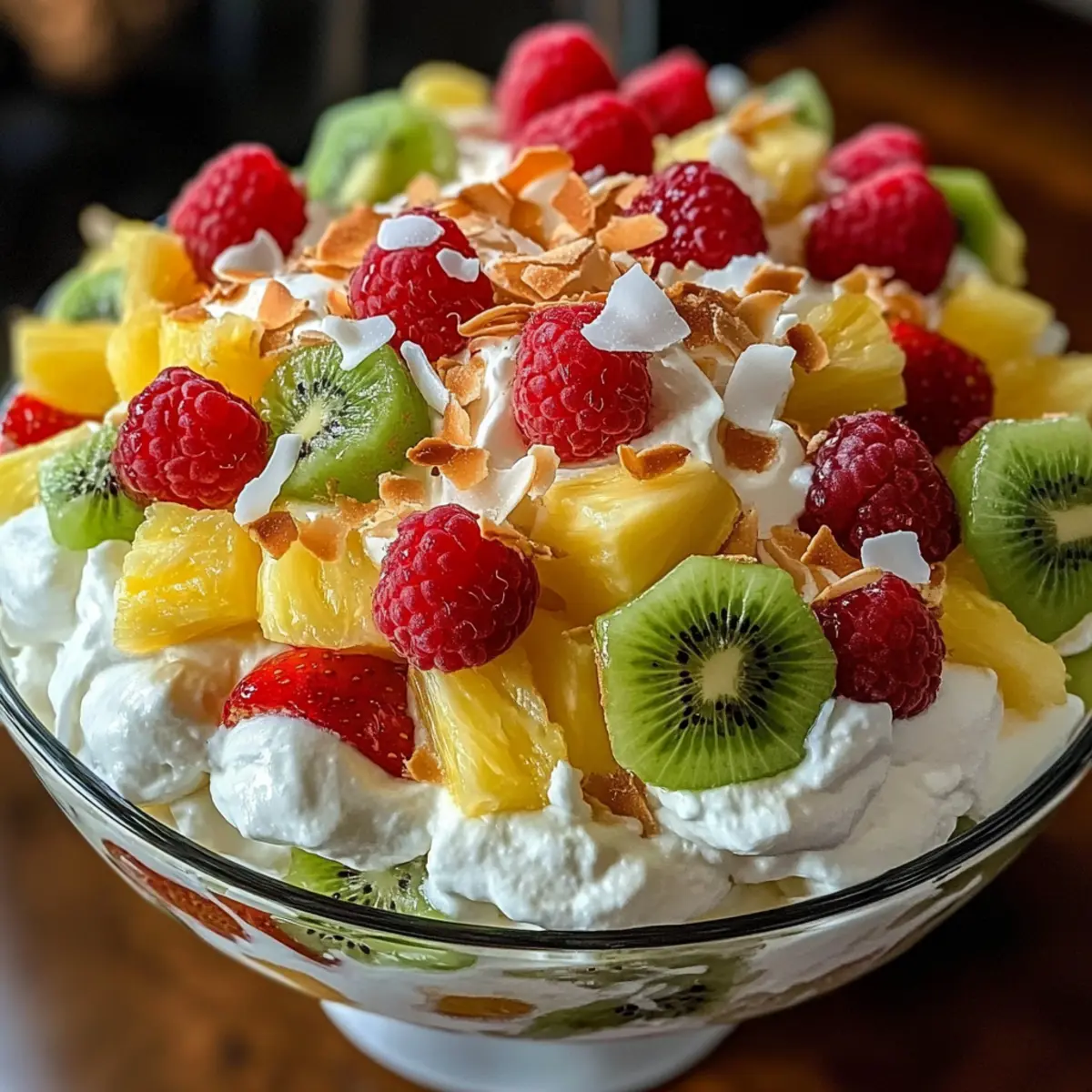 Hawaiian Cheesecake Salat – Frischer Genuss ohne Backen