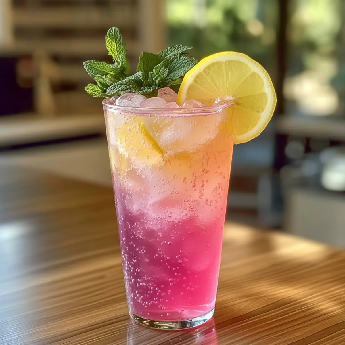 Honig Zitrone Rosa Limonade für heiße Tage