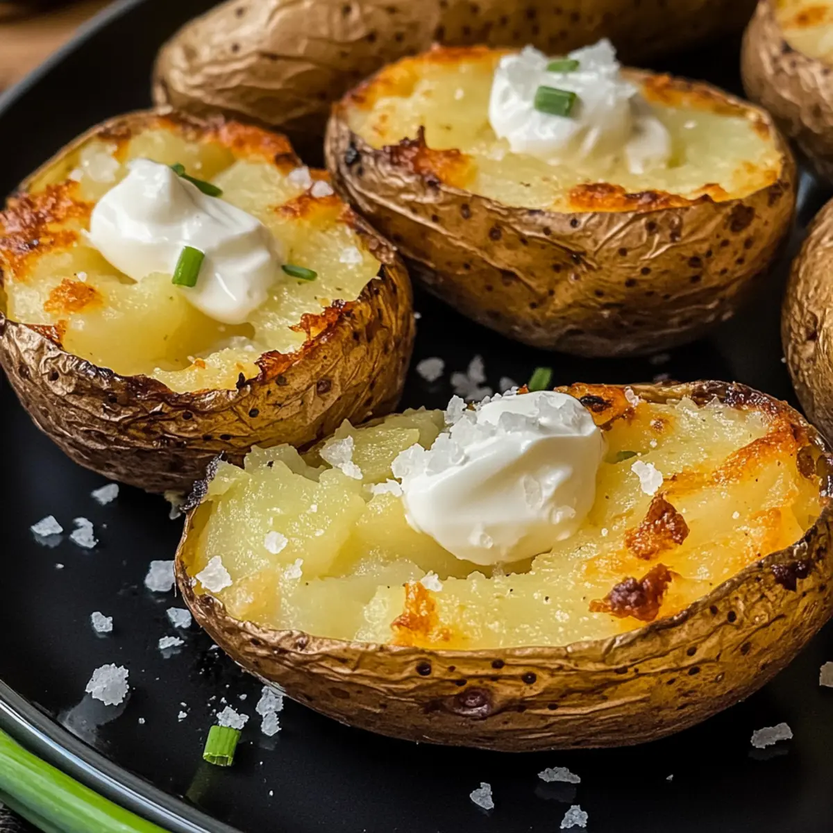 Perfekte Ofenkartoffeln aus der Heißluftfritteuse