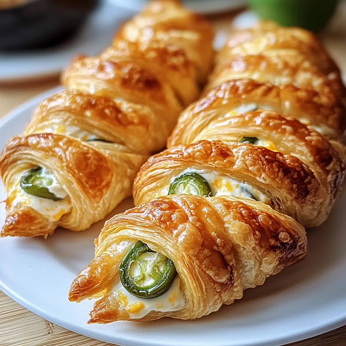 Jalapeno Popper Drehungen für knusprigen Snackgenuss