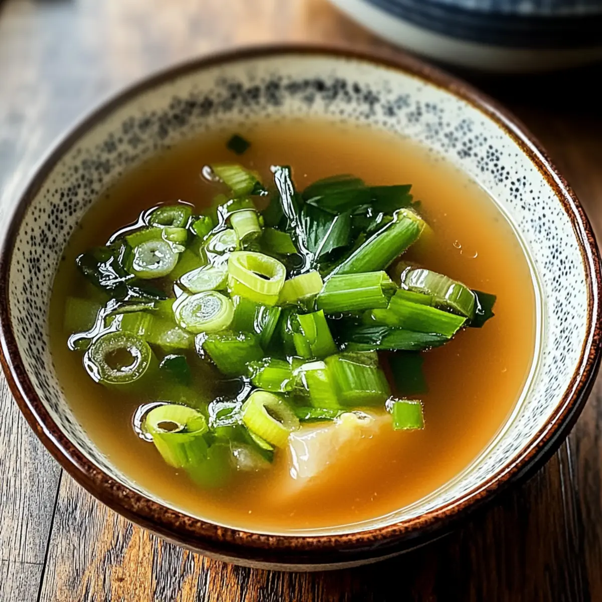 Klarer Suppe für ein leichtes Wohlfühlessen