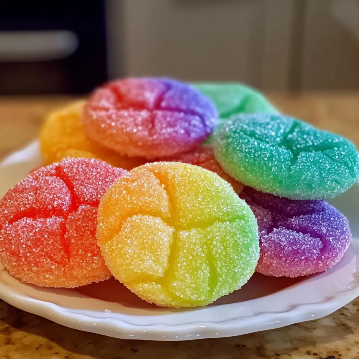 Jello Zuckerkekse – Bunte und weiche Leckerei