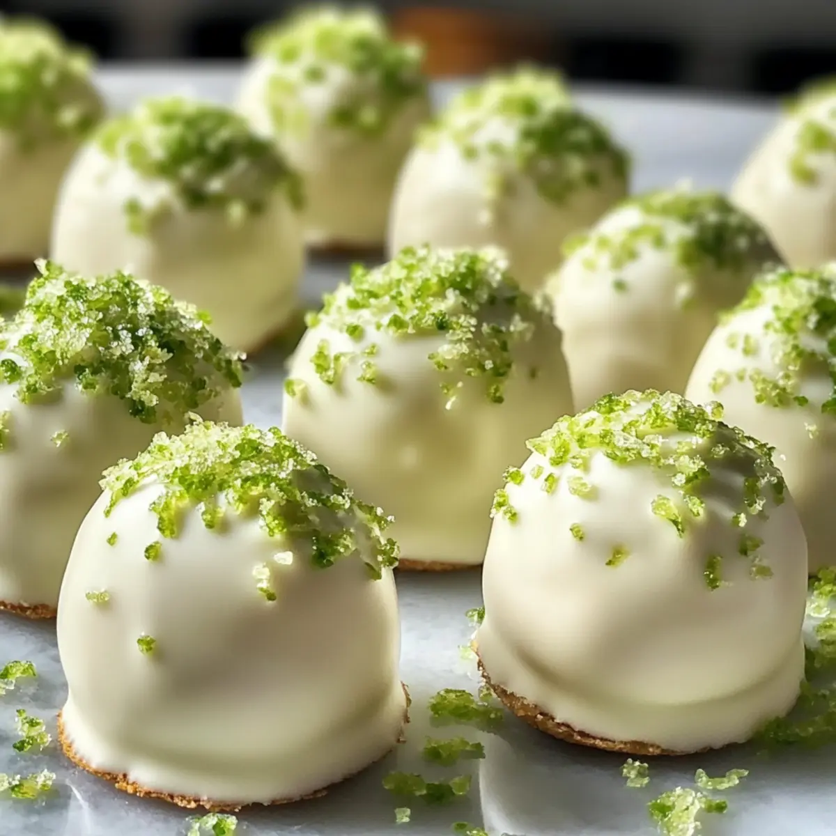 Key Lime Truffles: Schlüssel-Limetten-Pralinen Genießen