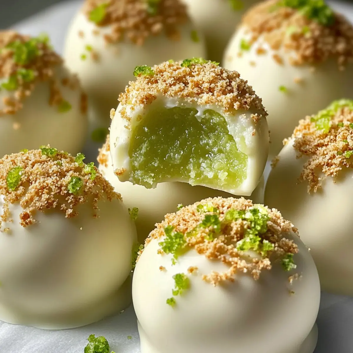 Key Lime Trüffel für einen tropischen Genuss