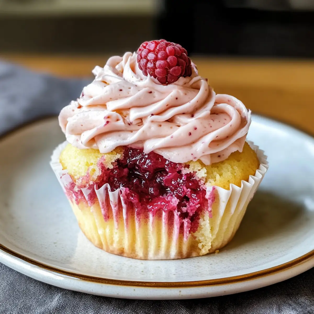 Zitronen- und Himbeermuffins für den perfekten Frühling