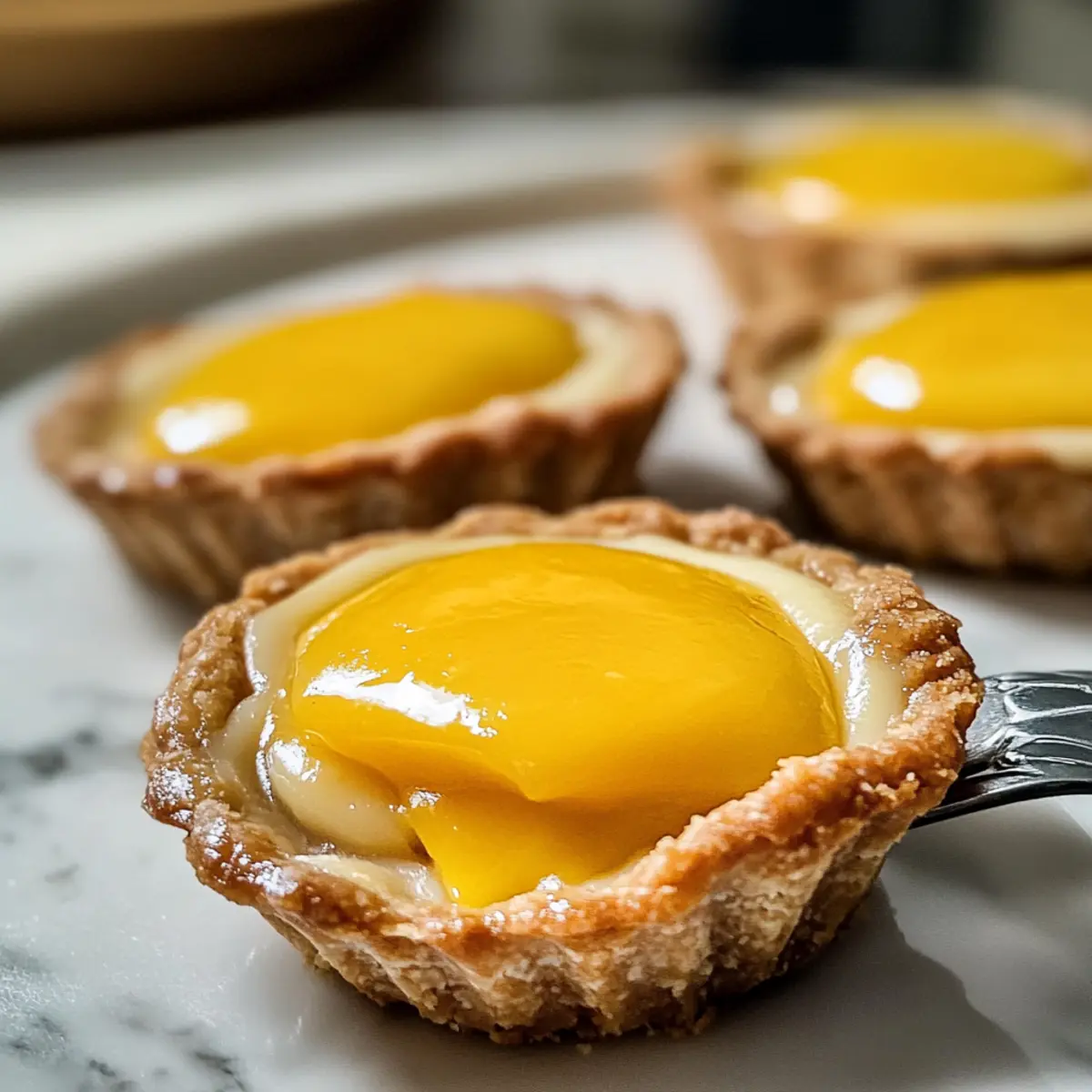 Mango-Vanille-Lava-Tartlets für den perfekten Genuss