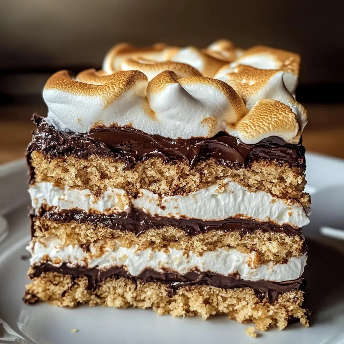 Keine Backen S’mores Kuchen für deine nächste Feier