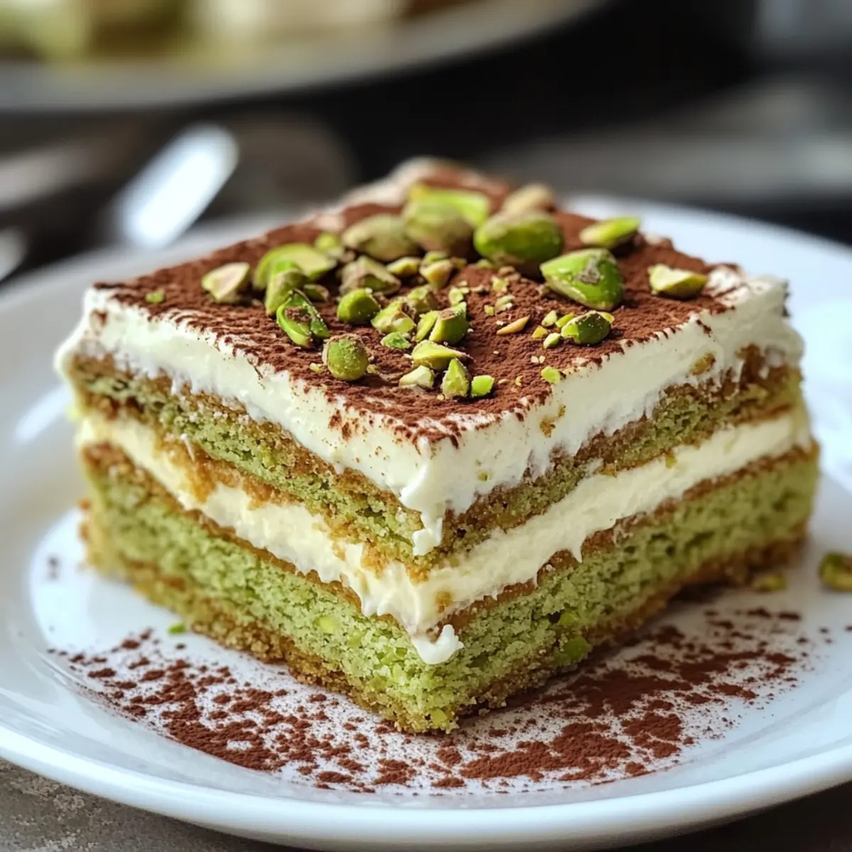 Himmlisches Pistazien-Tiramisu für Genießer