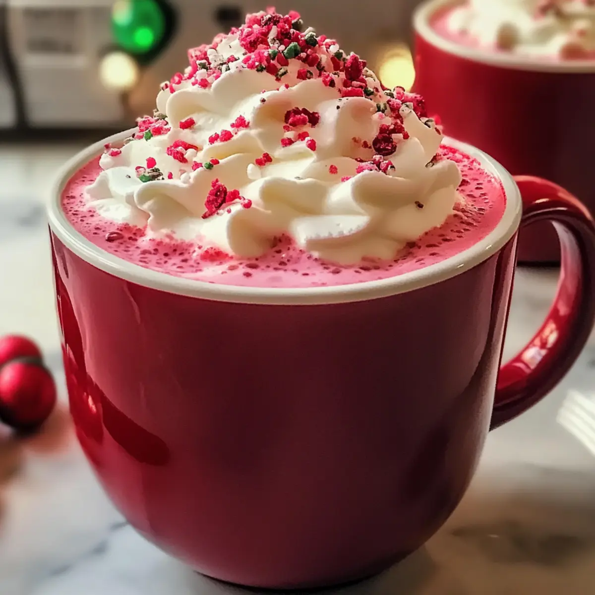 Rote Samt heiße Schokolade in 10 Minuten genießen