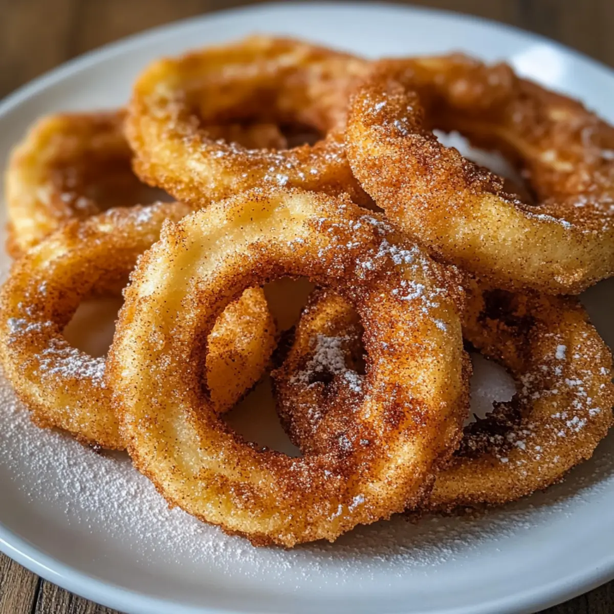 Luftfritteuse Zimt Apfelringe für den perfekten Genuss