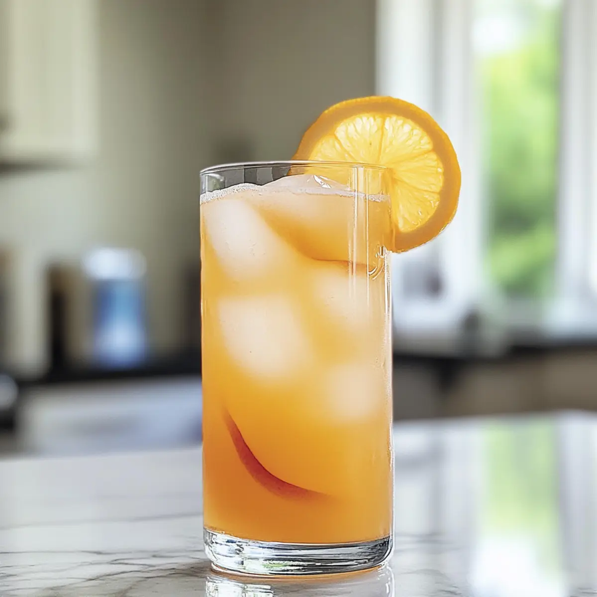 Erfrischende Aprikosen-Limonade Mocktail für den Sommer
