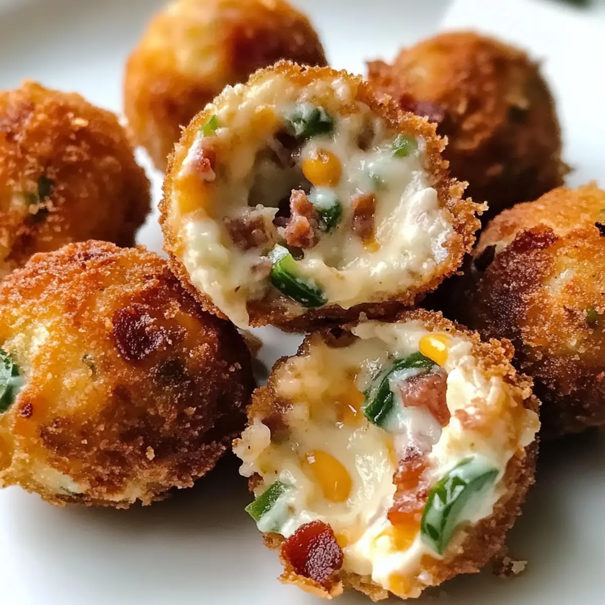 Bacon Jalapeño Popper Käsebällchen für den perfekten Snack