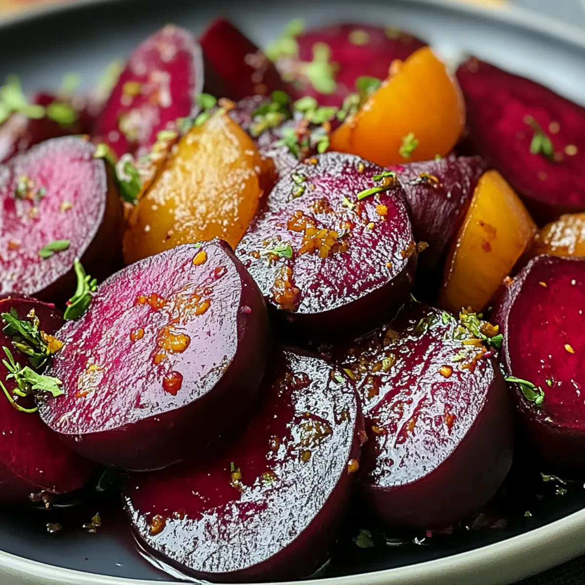 EINFACH GERÖSTETE RÜBEN Für Ein Gesundes Abendessen