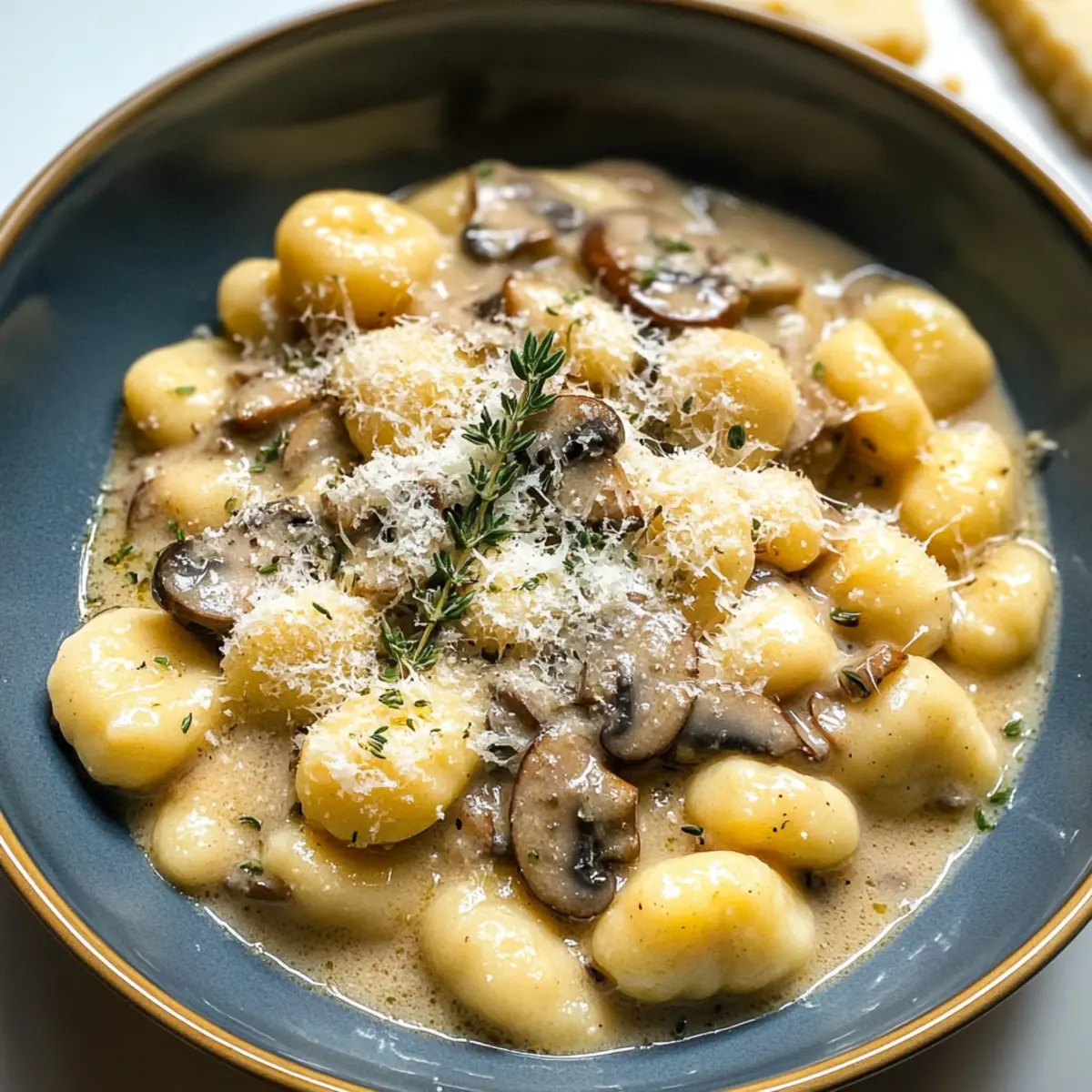 Gnocchi mit cremiger Pilzsauce für Gemütlichkeit