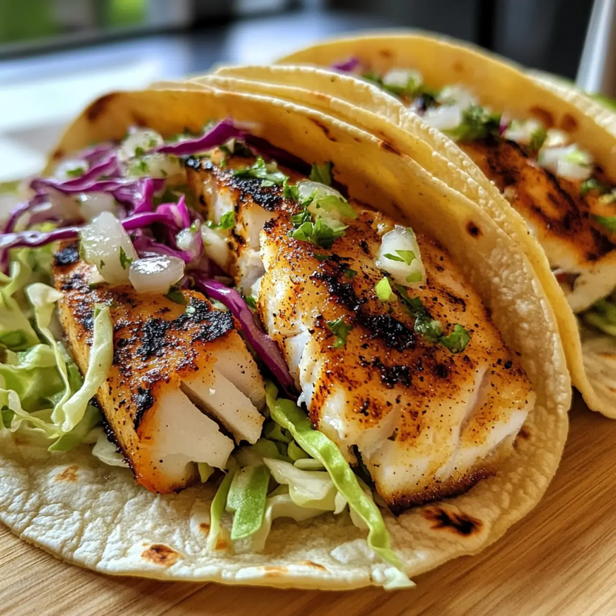 Gegrillte Fisch-Tacos für den perfekten Abend